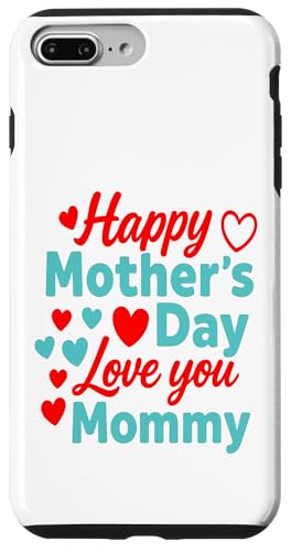 Kids I Have The Best Mom In The World Kleinkind Mädchen Mütter Hülle für iPhone 7 Plus/8 Plus von Cute Mothers Day 2025 Gifts Boys Girl Outfit