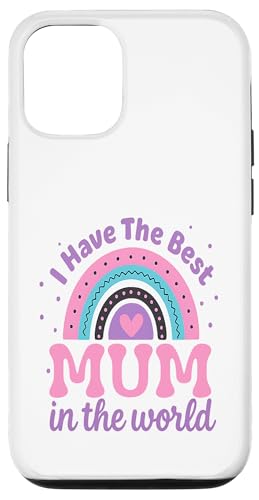 Kids I Have The Best Mum In The World Kleinkind Mädchen Mütter Hülle für iPhone 12/12 Pro von Cute Mothers Day 2025 Gifts Boys Girl Outfit