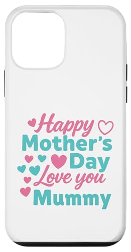 Kids I Have The Best Mum In The World Kleinkind Mädchen Mütter Hülle für iPhone 12 mini von Cute Mothers Day 2025 Gifts Boys Girl Outfit