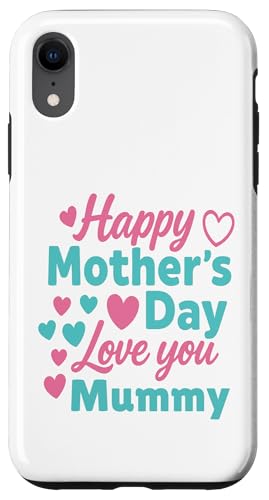 Kids I Have The Best Mum In The World Kleinkind Mädchen Mütter Hülle für iPhone XR von Cute Mothers Day 2025 Gifts Boys Girl Outfit
