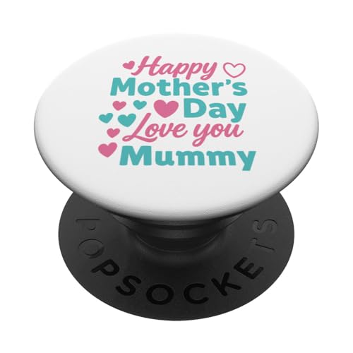 Kids I Have The Best Mum In The World Kleinkind Mädchen Mütter PopSockets Klebender PopGrip von Cute Mothers Day 2025 Gifts Boys Girl Outfit