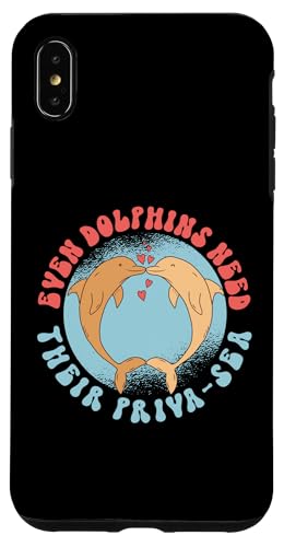 Delfin: Sogar Delfine brauchen ihre Privatsee Hülle für iPhone XS Max Delfin: Sogar Delfine brauchen ihre Privatsee Hülle für iPhone XS Max von Cute Ocean Dolphin Designs For Kids