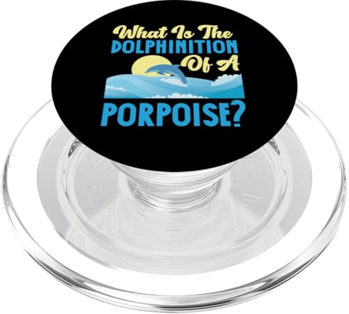Delfin: Was ist der Delphinition eines Schweinswals? PopSockets PopGrip für MagSafe Delfin: Was ist der Delphinition eines Schweinswals? PopSockets PopGrip für MagSafe von Cute Ocean Dolphin Designs For Kids