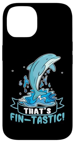 Delfine: Das ist fin-tastic! Hülle für iPhone 14 Delfine: Das ist fin-tastic! Hülle für iPhone 14 von Cute Ocean Dolphin Designs For Kids