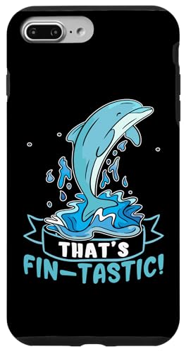 Delfine: Das ist fin-tastic! Hülle für iPhone 7 Plus/8 Plus Delfine: Das ist fin-tastic! Hülle für iPhone 7 Plus/8 Plus von Cute Ocean Dolphin Designs For Kids