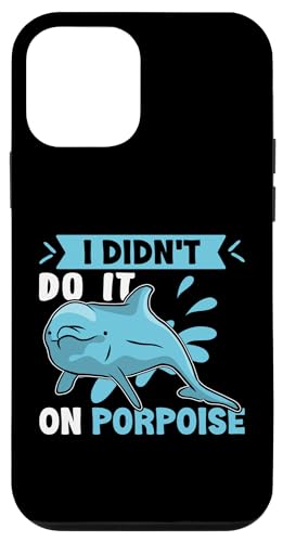 Delfine: I Didn't Do It On Porpoise Hülle für iPhone 12 mini Delfine: I Didn't Do It On Porpoise Hülle für iPhone 12 mini von Cute Ocean Dolphin Designs For Kids