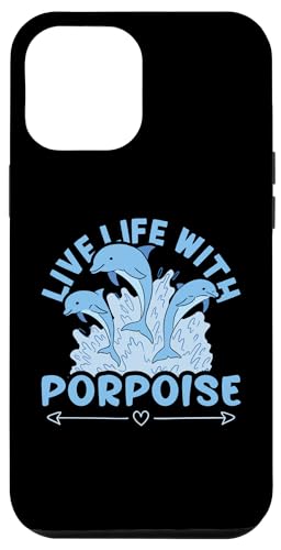 Delfine: Lebe das Leben mit Schweinswal Hülle für iPhone 12 Pro Max Delfine: Lebe das Leben mit Schweinswal Hülle für iPhone 12 Pro Max von Cute Ocean Dolphin Designs For Kids