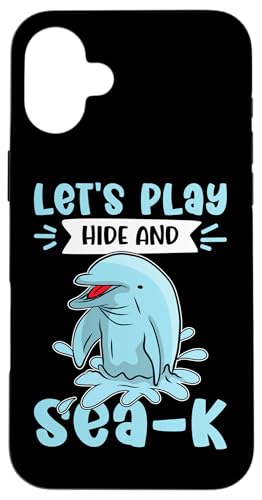 Delfine: Let's Play Hide And Sea-k Hülle für iPhone 16 Plus Delfine: Let's Play Hide And Sea-k Hülle für iPhone 16 Plus von Cute Ocean Dolphin Designs For Kids