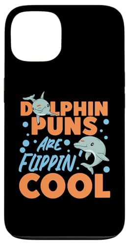 Delphin: Dolphin Puns Are Flippin' Cool Hülle für iPhone 13 von Cute Ocean Dolphin Designs For Kids