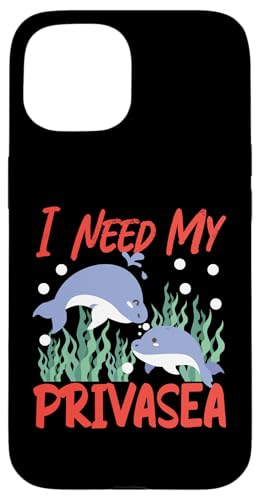 Delphin: Ich brauche meine Privasea Hülle für iPhone 15 Delphin: Ich brauche meine Privasea Hülle für iPhone 15 von Cute Ocean Dolphin Designs For Kids
