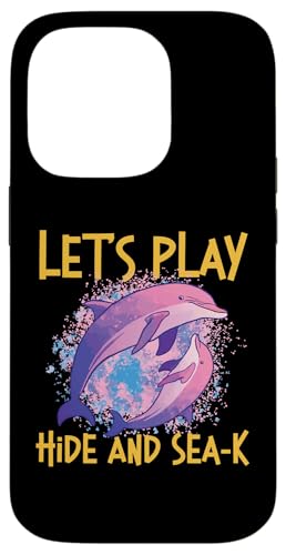 Delphin: Let's Play Hide And Sea-k Hülle für iPhone 14 Pro Delphin: Let's Play Hide And Sea-k Hülle für iPhone 14 Pro von Cute Ocean Dolphin Designs For Kids