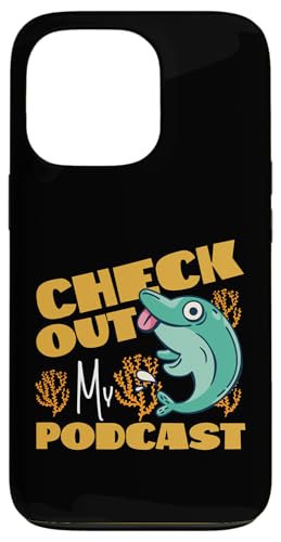 Delphin: Schauen Sie sich meinen Podcast an Hülle für iPhone 13 Pro Delphin: Schauen Sie sich meinen Podcast an Hülle für iPhone 13 Pro von Cute Ocean Dolphin Designs For Kids