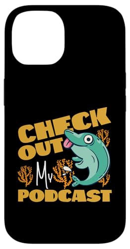 Delphin: Schauen Sie sich meinen Podcast an Hülle für iPhone 14 Delphin: Schauen Sie sich meinen Podcast an Hülle für iPhone 14 von Cute Ocean Dolphin Designs For Kids