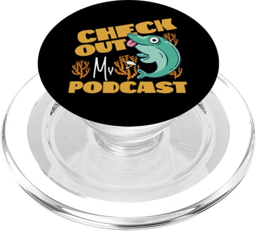 Delphin: Schauen Sie sich meinen Podcast an PopSockets PopGrip für MagSafe Delphin: Schauen Sie sich meinen Podcast an PopSockets PopGrip für MagSafe von Cute Ocean Dolphin Designs For Kids