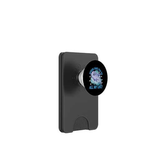 Delphin: Where Have You Fin All My Life? PopSockets PopWallet für MagSafe von Cute Ocean Dolphin Designs For Kids
