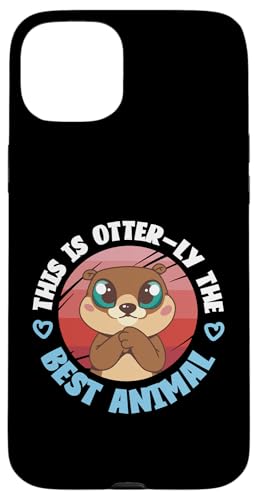 Otter: Dies ist das beste Tier Hülle für iPhone 15 Plus von Cute Otter Designs For Girls And Boys