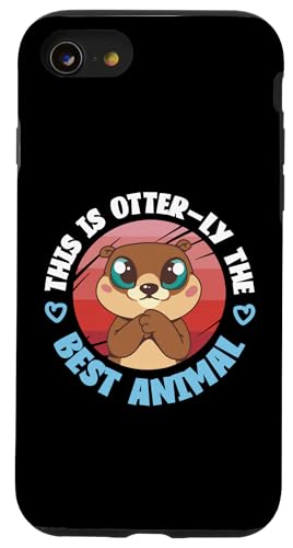 Otter: Dies ist das beste Tier Hülle für iPhone SE (2020) / 7 / 8 von Cute Otter Designs For Girls And Boys