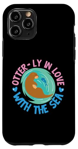 Otter: Ein in das Meer verliebter Otter Hülle für iPhone 11 Pro von Cute Otter Designs For Girls And Boys