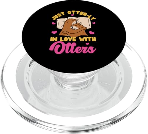 Otter: Einfach nur Otterly Verliebt in Otter PopSockets PopGrip für MagSafe Otter: Einfach nur Otterly Verliebt in Otter PopSockets PopGrip für MagSafe von Cute Otter Designs For Girls And Boys