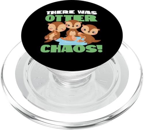 Otter: Es gab Otterchaos! PopSockets PopGrip für MagSafe Otter: Es gab Otterchaos! PopSockets PopGrip für MagSafe von Cute Otter Designs For Girls And Boys