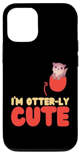 Otter: Ich bin Otter-ly Cute Hülle für iPhone 12/12 Pro von Cute Otter Designs For Girls And Boys