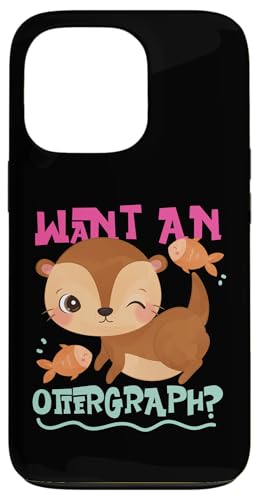 Otter: Möchten Sie einen Ottergraph? Hülle für iPhone 13 Pro von Cute Otter Designs For Girls And Boys