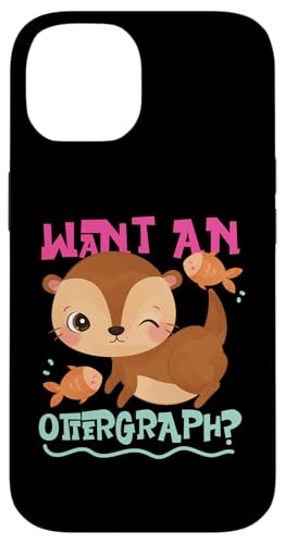 Otter: Möchten Sie einen Ottergraph? Hülle für iPhone 14 Otter: Möchten Sie einen Ottergraph? Hülle für iPhone 14 von Cute Otter Designs For Girls And Boys