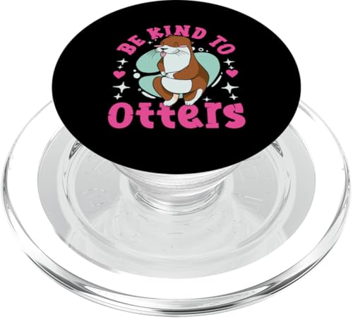 Otter: Sei nett zu Ottern PopSockets PopGrip für MagSafe Otter: Sei nett zu Ottern PopSockets PopGrip für MagSafe von Cute Otter Designs For Girls And Boys