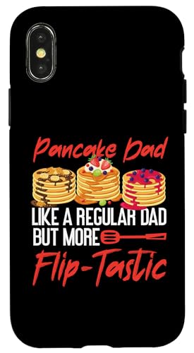 Pancake Dad - Wie ein normaler Vater, aber flip-Tastic Hülle für iPhone X/XS Pancake Dad - Wie ein normaler Vater, aber flip-Tastic Hülle für iPhone X/XS von Cute Pancake Maker Designs For Girls And Boys