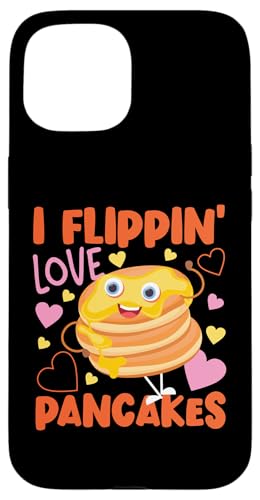 Pancake Maker: Ich liebe Pfannkuchen Hülle für iPhone 15 Pancake Maker: Ich liebe Pfannkuchen Hülle für iPhone 15 von Cute Pancake Maker Designs For Girls And Boys