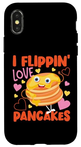 Pancake Maker: Ich liebe Pfannkuchen Hülle für iPhone X/XS Pancake Maker: Ich liebe Pfannkuchen Hülle für iPhone X/XS von Cute Pancake Maker Designs For Girls And Boys