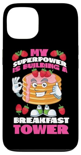 Pancake Maker: Meine Superkraft ist es, einen Frühstücksturm zu bauen Hülle für iPhone 13 Pancake Maker: Meine Superkraft ist es, einen Frühstücksturm zu bauen Hülle für iPhone 13 von Cute Pancake Maker Designs For Girls And Boys
