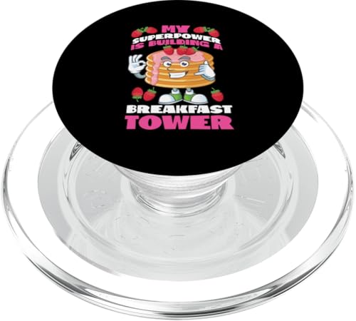 Pancake Maker: Meine Superkraft ist es, einen Frühstücksturm zu bauen PopSockets PopGrip für MagSafe Pancake Maker: Meine Superkraft ist es, einen Frühstücksturm zu bauen PopSockets PopGrip für MagSafe von Cute Pancake Maker Designs For Girls And Boys