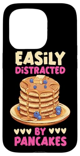 Pancake Maker: leicht von Pancakes abgelenkt Hülle für iPhone 15 Pro Pancake Maker: leicht von Pancakes abgelenkt Hülle für iPhone 15 Pro von Cute Pancake Maker Designs For Girls And Boys