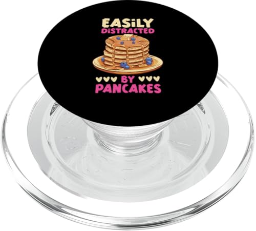 Pancake Maker: leicht von Pancakes abgelenkt PopSockets PopGrip für MagSafe Pancake Maker: leicht von Pancakes abgelenkt PopSockets PopGrip für MagSafe von Cute Pancake Maker Designs For Girls And Boys
