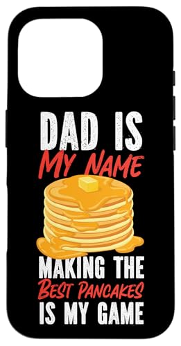Papa ist mein Name, die besten Pfannkuchen zu backen ist mein Spiel Hülle für iPhone 16 Pro Papa ist mein Name, die besten Pfannkuchen zu backen ist mein Spiel Hülle für iPhone 16 Pro von Cute Pancake Maker Designs For Girls And Boys