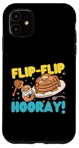 Pfannkuchenmaschine: Flip-Flip Hurra! Hülle für iPhone 11 Pfannkuchenmaschine: Flip-Flip Hurra! Hülle für iPhone 11 von Cute Pancake Maker Designs For Girls And Boys