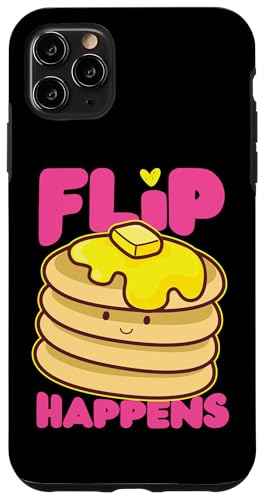 Pfannkuchenmaschine: Flip Happens Hülle für iPhone 11 Pro Max Pfannkuchenmaschine: Flip Happens Hülle für iPhone 11 Pro Max von Cute Pancake Maker Designs For Girls And Boys