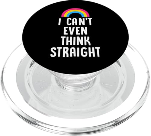 I Can't Even Think Straight Lustige Pansexual Pride Flagge PopSockets PopGrip für MagSafe I Can't Even Think Straight Lustige Pansexual Pride Flagge PopSockets PopGrip für MagSafe von Cute Pansexual Pride Stuff And Pan Aesthetic Merch