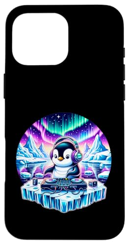 DJ-Pinguin-Kopfhörer, lustiger Pinguin-Liebhaber, Männer, Frauen, Kinder Hülle für iPhone 16 Pro Max DJ-Pinguin-Kopfhörer, lustiger Pinguin-Liebhaber, Männer, Frauen, Kinder Hülle für iPhone 16 Pro Max von Cute Penguin Graphic Tees for Boys Kids Teens