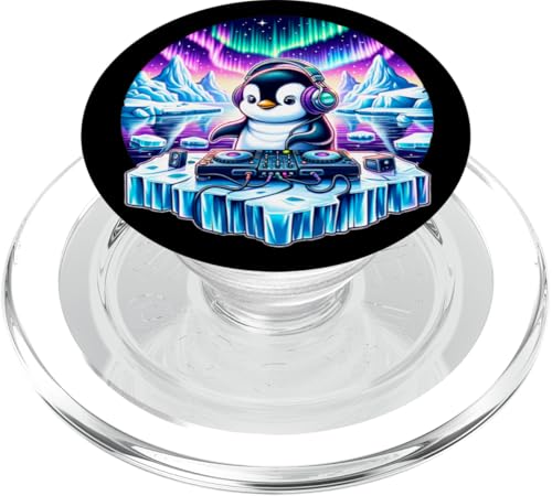 DJ-Pinguin-Kopfhörer, lustiger Pinguin-Liebhaber, Männer, Frauen, Kinder PopSockets PopGrip für MagSafe DJ-Pinguin-Kopfhörer, lustiger Pinguin-Liebhaber, Männer, Frauen, Kinder PopSockets PopGrip für MagSafe von Cute Penguin Graphic Tees for Boys Kids Teens