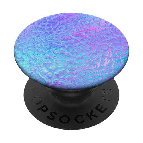 Opalisierende Schlange Blau Gold Türkis Violett Pink Lila PopSockets Klebender PopGrip Opalisierende Schlange Blau Gold Türkis Violett Pink Lila PopSockets Klebender PopGrip von Cute Phone Accessories Art Gift for Women and Men