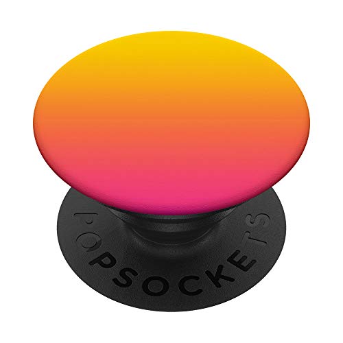 Sonnenuntergang Farbverlauf, einfarbig, Gelb, Orange, Pink, Fuchsia PopSockets mit austauschbarem PopGrip Sonnenuntergang Farbverlauf, einfarbig, Gelb, Orange, Pink, Fuchsia PopSockets mit austauschbarem PopGrip von Cute Phone Accessories Art Gift for Women and Men