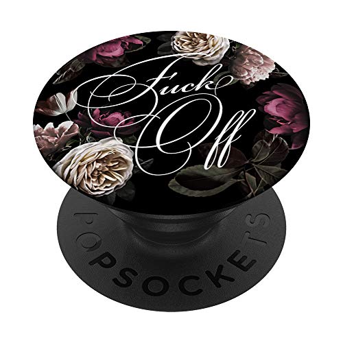 Lustige, unhöfliche sarkastische Zitate "Fuck Off" PopSockets mit austauschbarem PopGrip von Cute Phone Accessories by Vine Mercantile