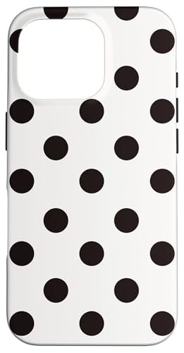 Boho Tiny Polka Dot Rockabilly Schwarz & Weiß gepunktet Hülle für iPhone 16 Pro Boho Tiny Polka Dot Rockabilly Schwarz & Weiß gepunktet Hülle für iPhone 16 Pro von Cute Polka Dot Designs