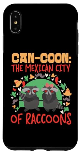 Waschbär: Can-Coon: Die mexikanische Stadt der Waschbären Hülle für iPhone XS Max von Cute Raccoon And Baby Raccoon Designs For Kids