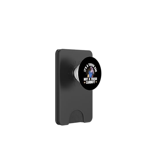 Waschbär: Es ist ein Mülleimer, kein Mülleimer PopSockets PopWallet für MagSafe Waschbär: Es ist ein Mülleimer, kein Mülleimer PopSockets PopWallet für MagSafe von Cute Raccoon And Baby Raccoon Designs For Kids