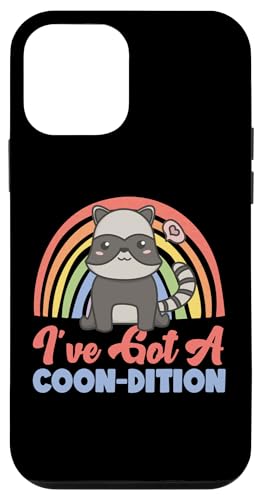 Waschbär: I've Got A Coon-dition Hülle für iPhone 12 mini von Cute Raccoon And Baby Raccoon Designs For Kids
