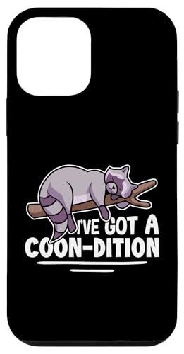 Waschbär: I've Got A Coon-dition Hülle für iPhone 12 mini von Cute Raccoon And Baby Raccoon Designs For Kids
