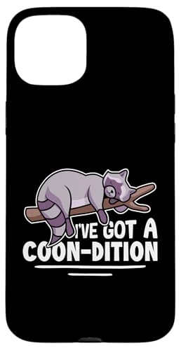 Waschbär: I've Got A Coon-dition Hülle für iPhone 15 Plus Waschbär: I've Got A Coon-dition Hülle für iPhone 15 Plus von Cute Raccoon And Baby Raccoon Designs For Kids